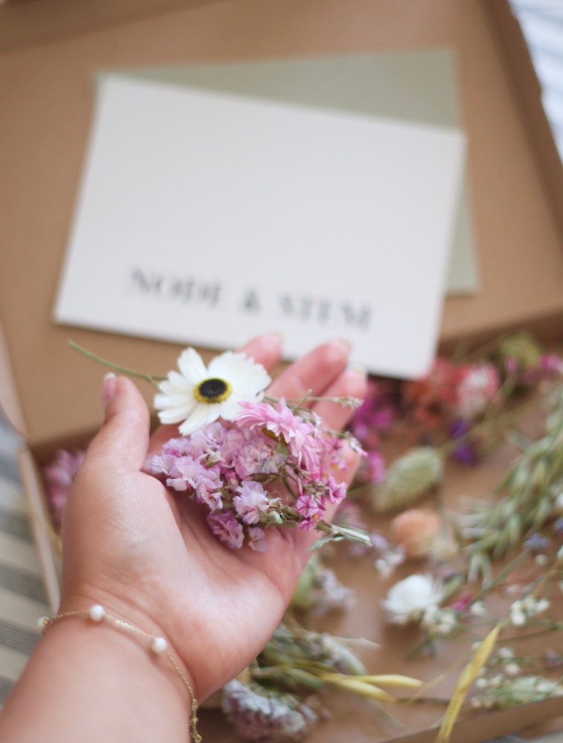 Dried Flower craft box