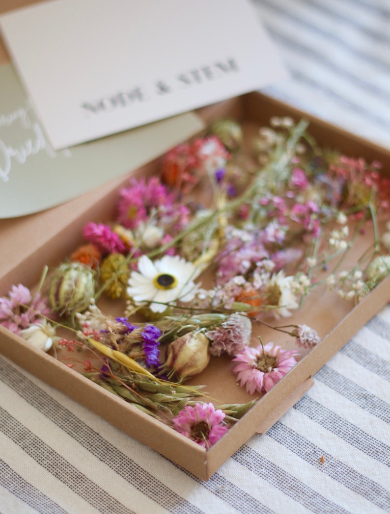 Dried Flower craft box