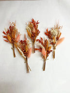 Mini Autumn Dried Flower Bouquet