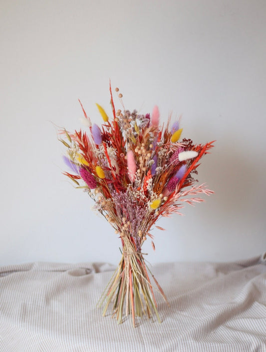 Phoebe | Bright Colourful Dried Flower Bouquet