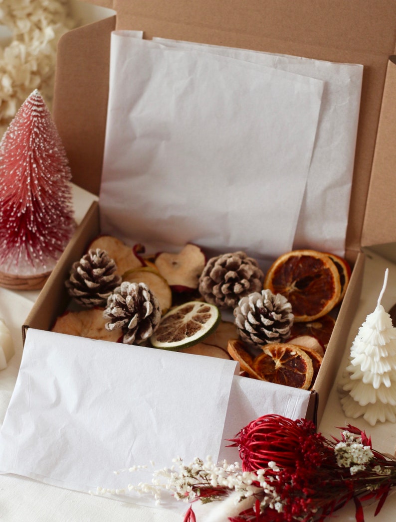 Christmas Dried Fruit Craft Box