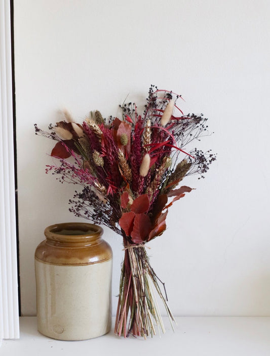 Bella | Christmas Dried Flower Bouquet