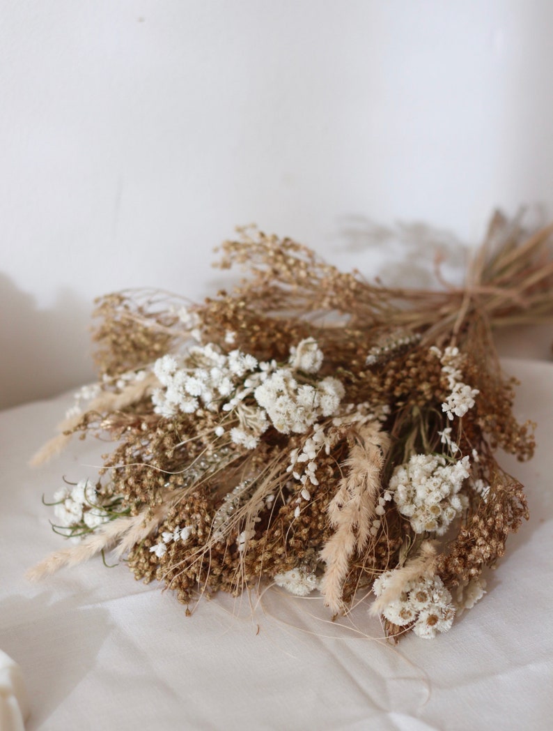 Joy Christmas Dried Flower Bouquets