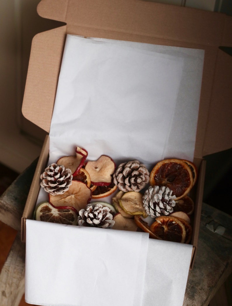 Christmas Dried Fruit Craft Box