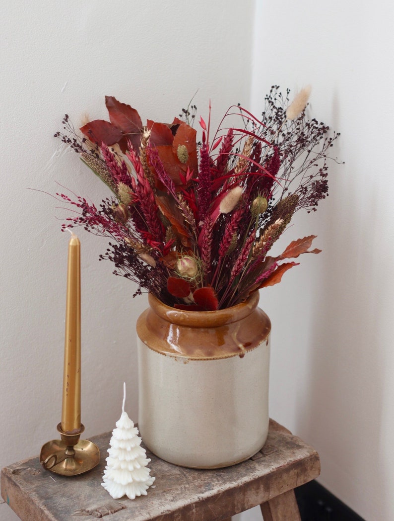Bella | Christmas Dried Flower Bouquet