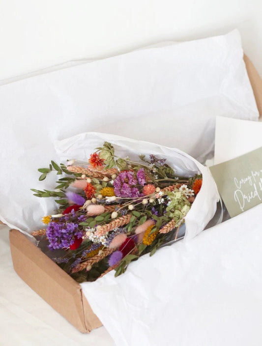 Mae | Colourful Dried Flower Bouquet