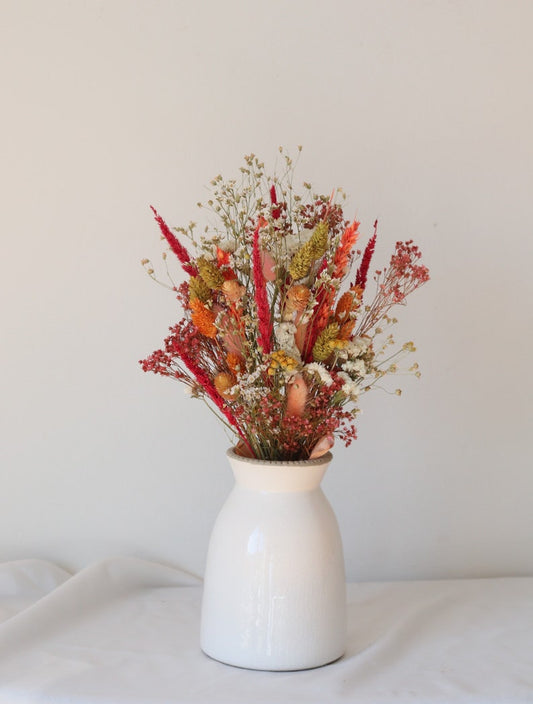 Clementine | A Vibrant Spring Dried Flower Bouquet